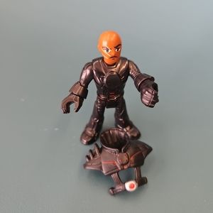 Fisher Price Imaginext Black Manta Action Figure DC Super Friends With Armor